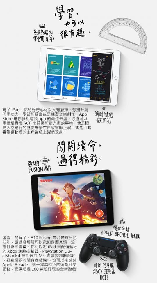 【Apple 蘋果】2019 iPad 10.2吋 平板電腦