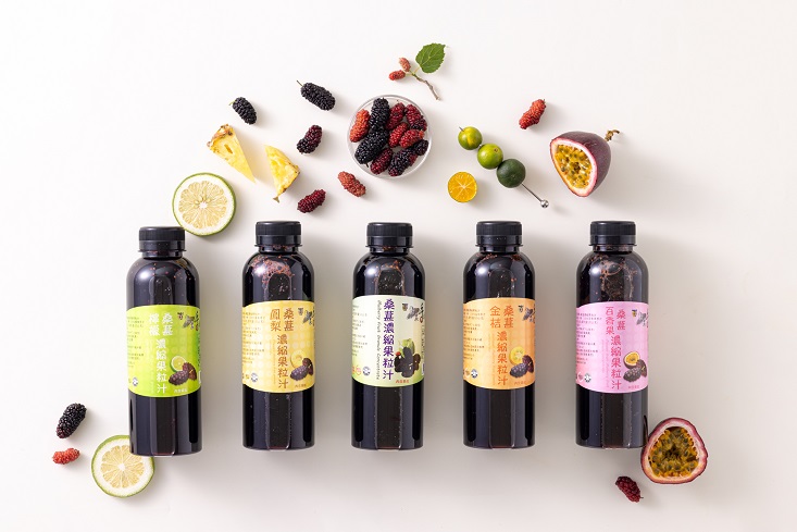 【老農手摘】桑葚濃縮果粒汁600g(原味／鳳梨／金桔／百香果／檸檬)果汁 桑葚汁