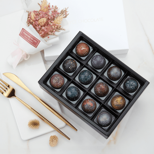 【Joyce巧克力工房】星球系列巧克力禮盒(星球巧克力、手工巧克力)