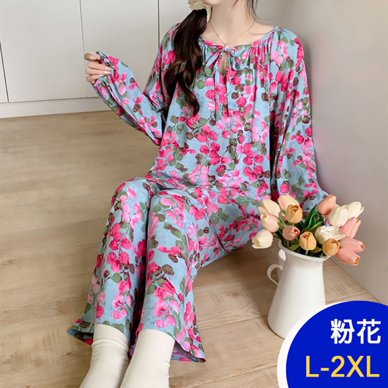 韓國專櫃長袖棉稠套裝 加厚家居服 輕奢小香風 (多款任選)