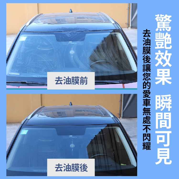 車用玻璃油膜去除清潔濕巾 80片/包 去污養護 速乾提亮 各種玻璃適用