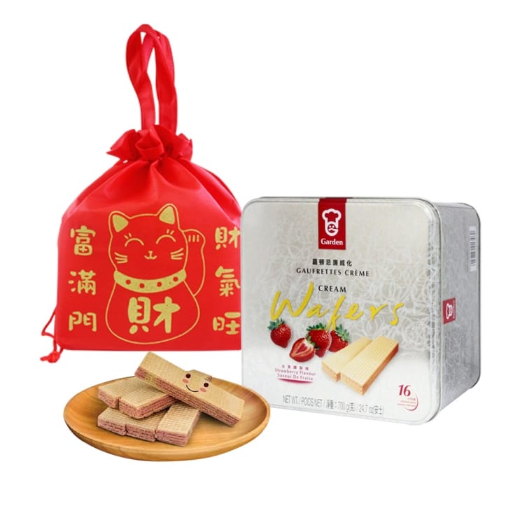 【Walkers】香港嘉頓威化餅禮盒 (草莓/巧克力/花生任選)