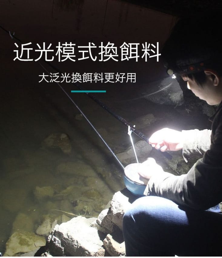 超強光爆亮磁吸兩用頭燈 照明燈 雙光源 磁吸吸附 usb充電