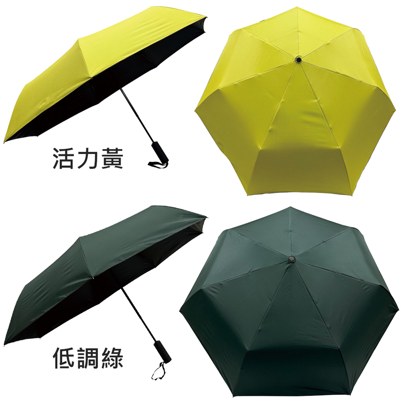 【Kasan】紳士金士曼2三折防風抗UV傘