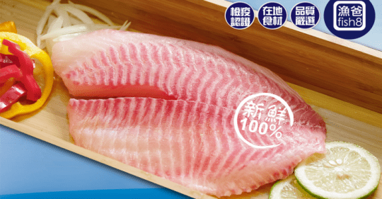 鮮凍台灣鯛魚片