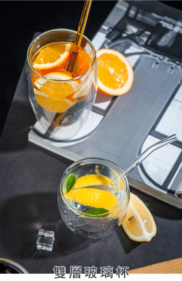 雙層耐熱玻璃杯馬克杯