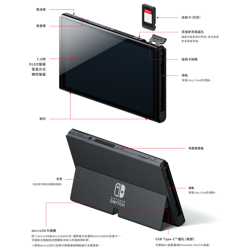 【Nintendo任天堂】Switch OLED主機+熱門遊戲x1+保護貼