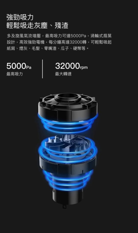 清蜓車載便攜吸塵器