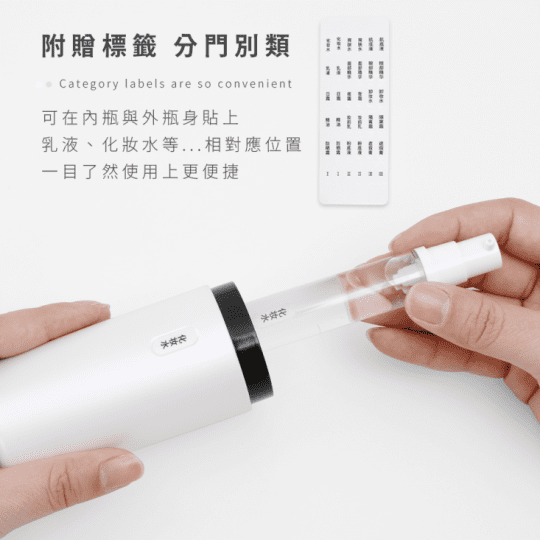 輕巧3合1旅行收納分裝瓶