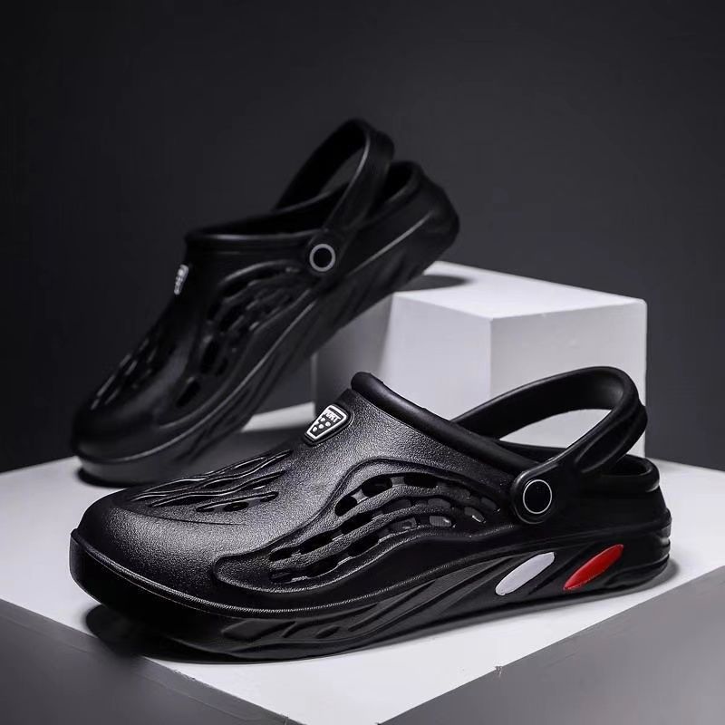 不臭不響防滑舒適洞洞鞋 涼鞋