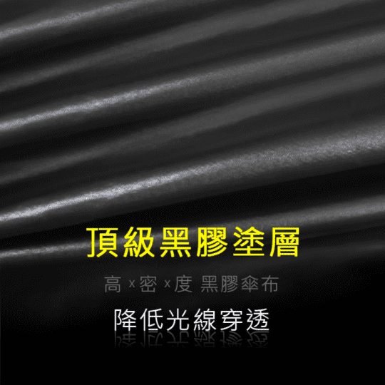 皮爾卡登童心樂園黑膠傘