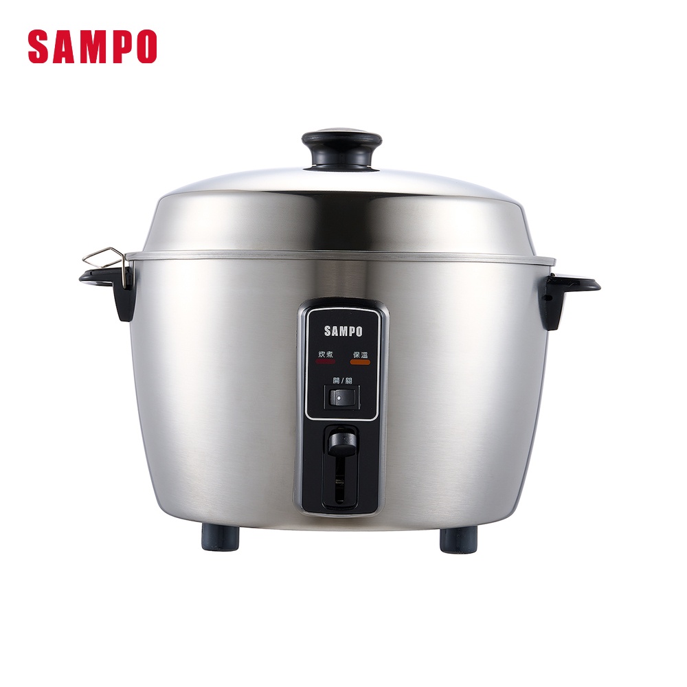 【SAMPO 聲寶】10人份304全不鏽鋼電鍋(KH-WG10T)