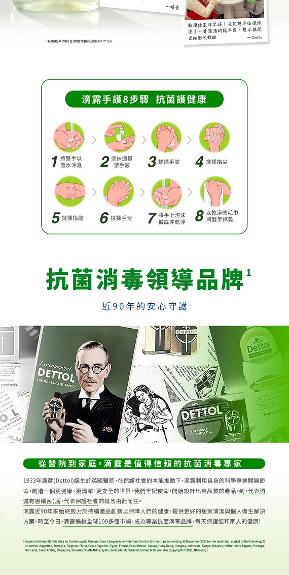 【滴露Dettol】潔手液250ml贈洗手乳 (滋潤倍護/清新柑橘/經典松木)