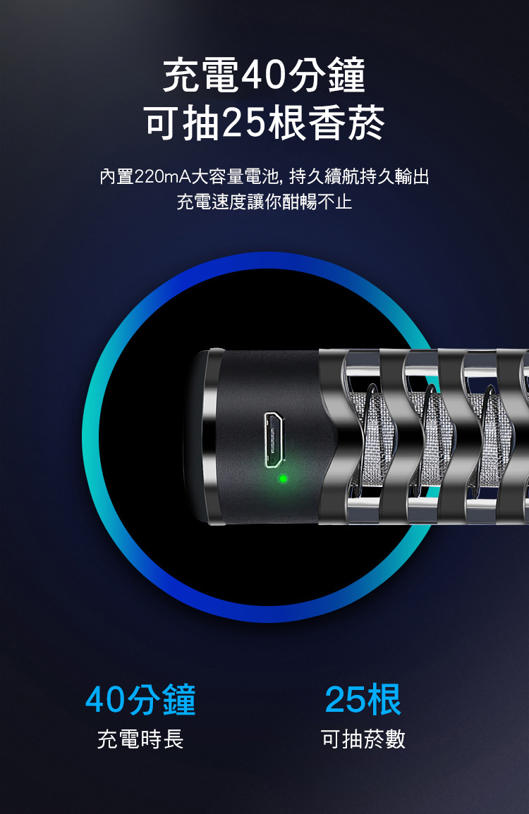 【CS22】USB打火機防風防灰環保菸套(點菸器)