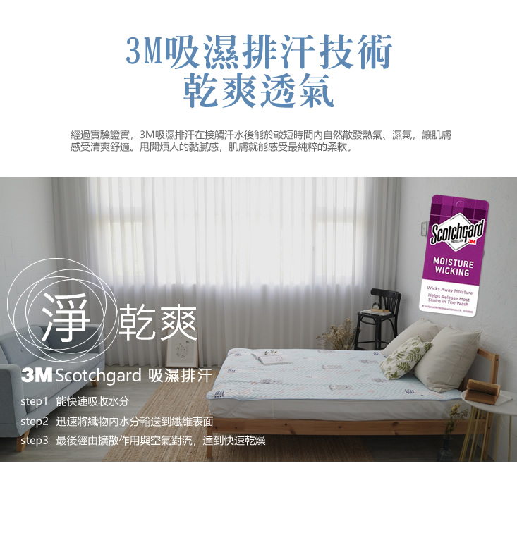 TENCEL天絲涼感舖棉床墊 雙人/加大/特大