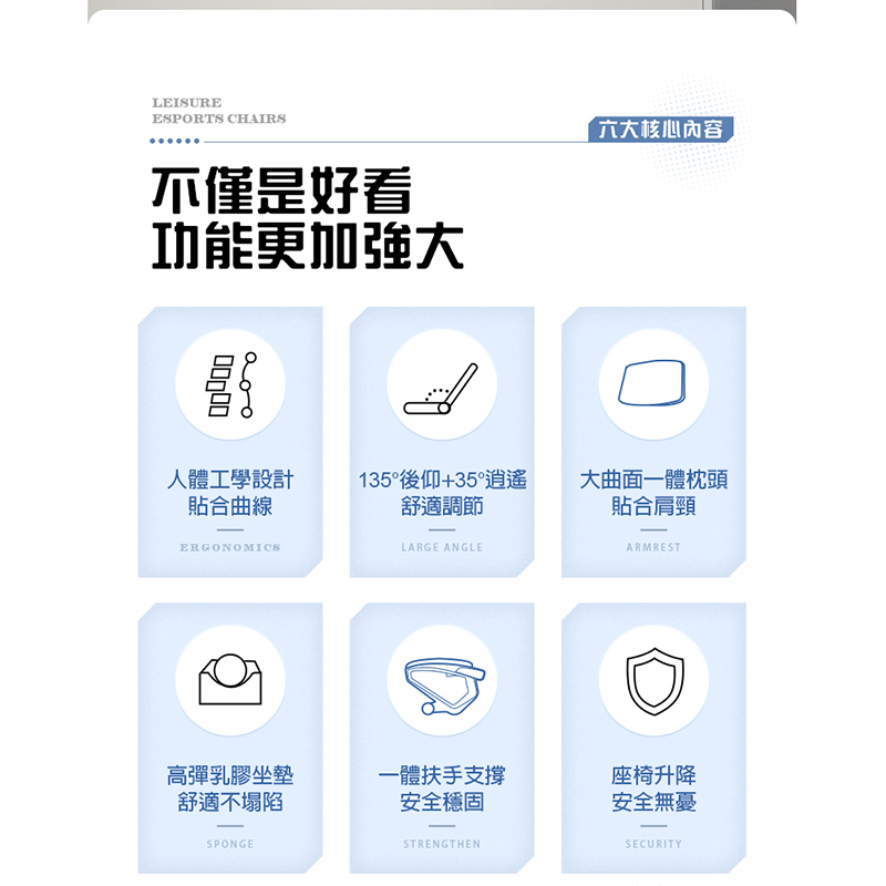 一體成形透氣網布乳膠坐墊工學椅 電腦椅 辦公椅 KOC-201