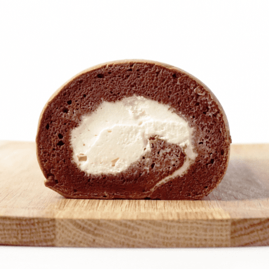 【巧克力雲莊】冰心生乳捲345g 法國優質乳源製作 質地滑順 口感清爽