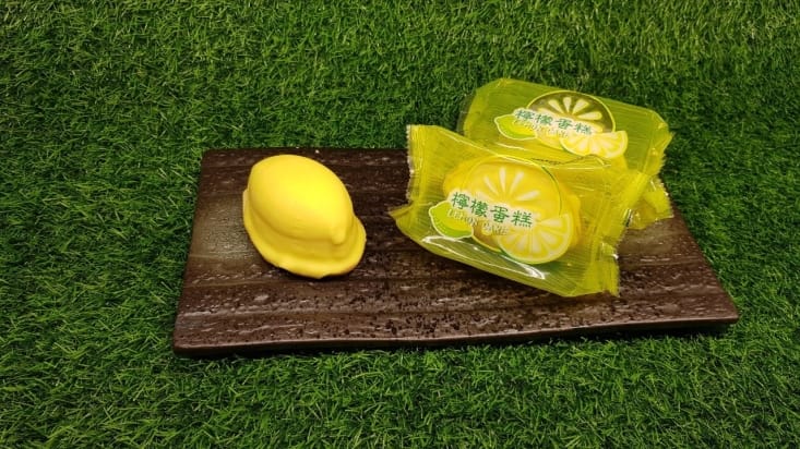 【胡老爹】花蓮檸檬蛋糕60g 新鮮花蓮檸檬製成 棉柔蛋糕體