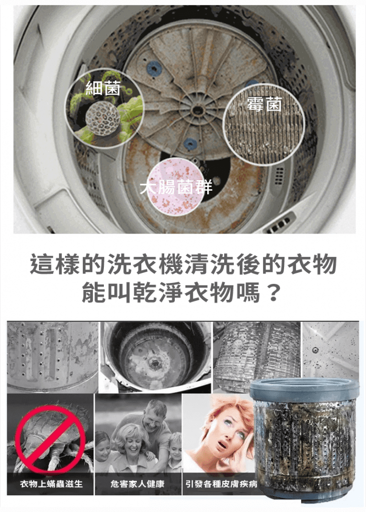 【CEETOON】洗衣機槽清潔錠 (12個/盒) 洗衣槽去汙劑