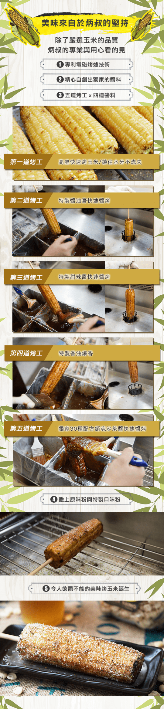 台中逢甲夜市炳叔烤玉米