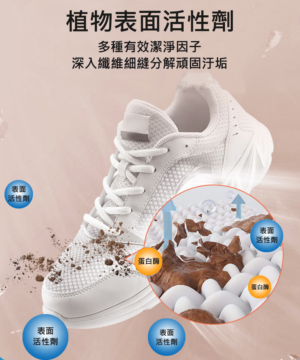 【干可淨】免水洗小白鞋萬用強力去汙膏260g