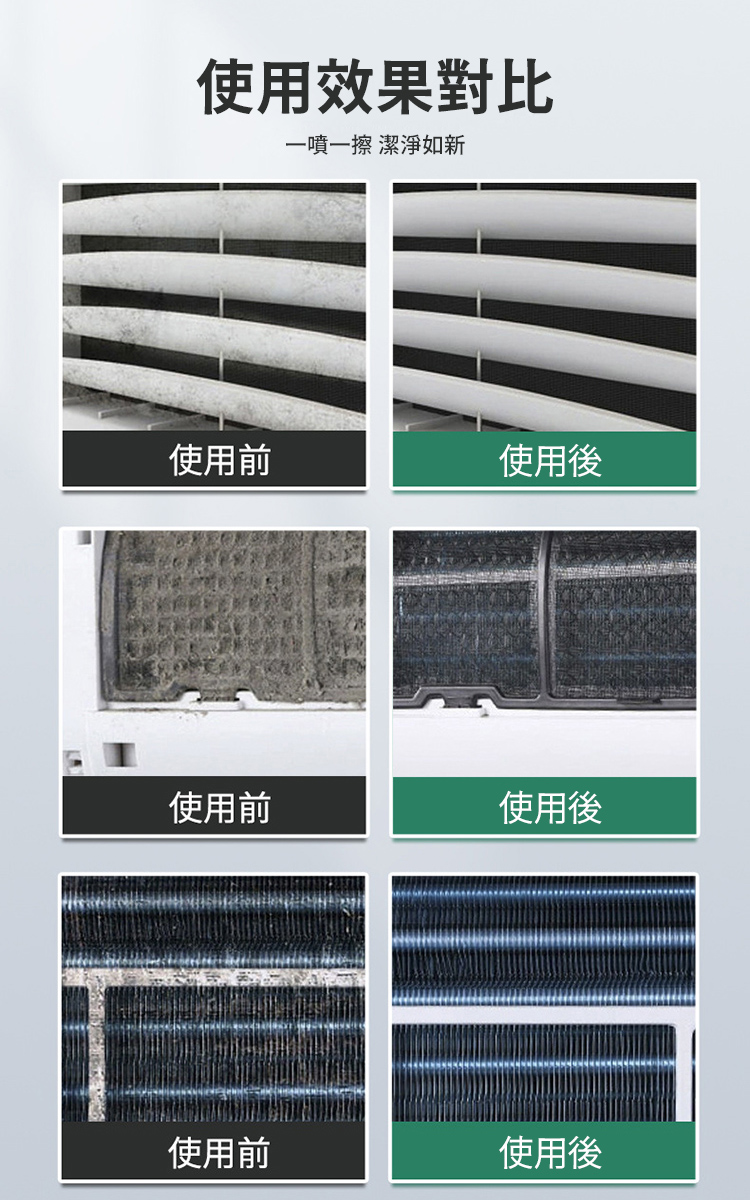 【白魔女工坊】冷氣空調清潔泡沫噴霧劑520ml