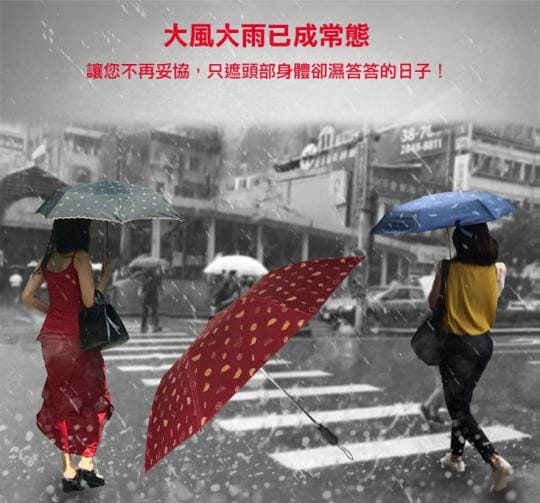 56吋超大傘面防風自動傘