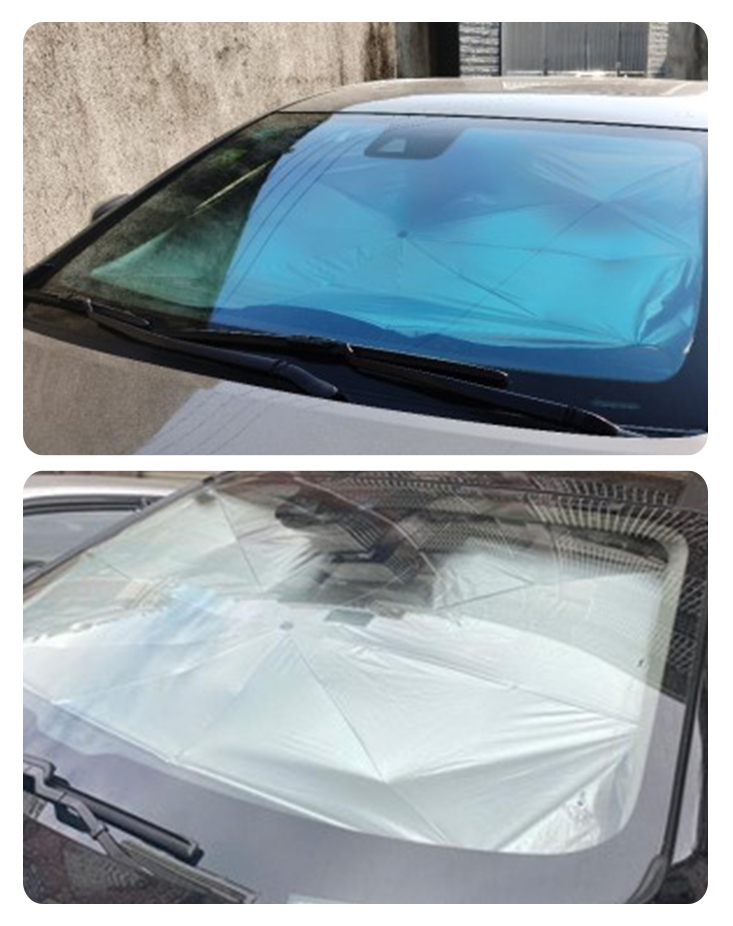 汽車鈦銀布隔熱遮陽傘(鈦銀升級版) 抗UV紫外線 隔熱防曬 隔熱板 隔熱墊