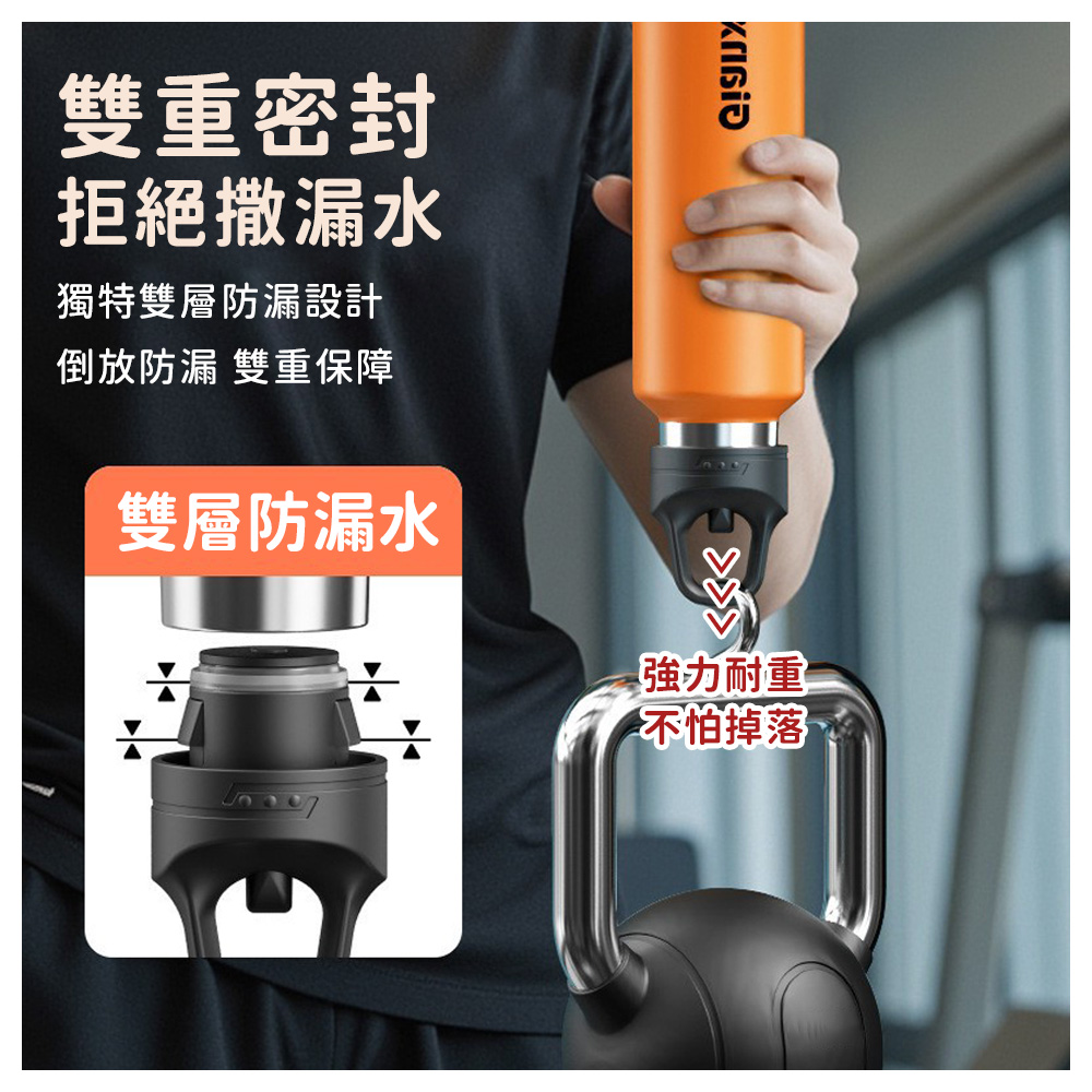 304不鏽鋼按壓式無螺紋速開杯640ml 水壺 運動水壺 保溫瓶 保溫杯 水瓶