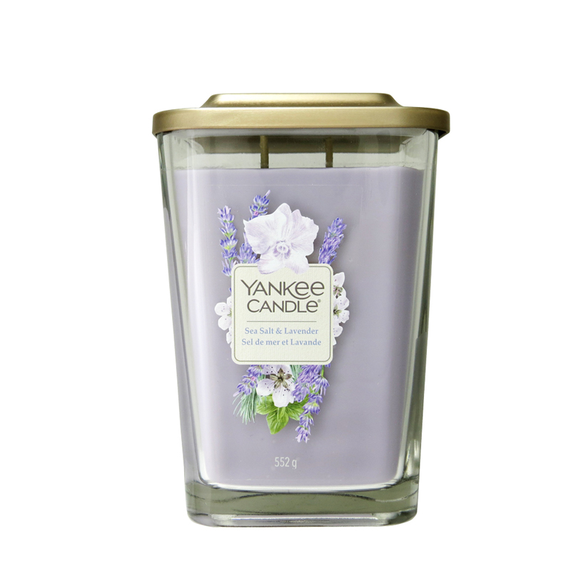 YANKEE CANDLE香氛蠟燭 海鹽與薰衣草/加糖的野花/仲夏之夜/野生蘭花