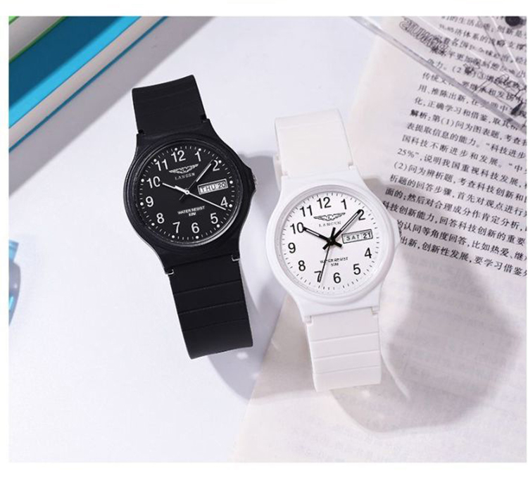 夜光功能日期學習手錶