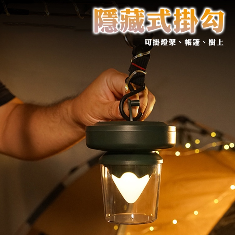 二合一復古防水露營燈 燈串 掛燈 裝飾燈 氣氛燈 照明燈 復古燈
