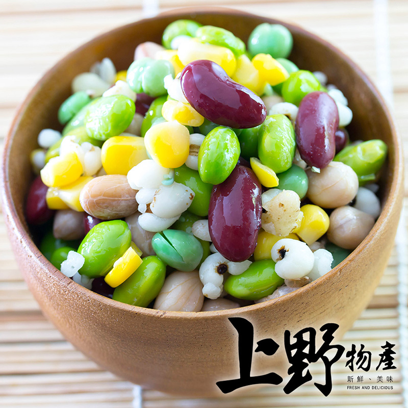 【上野物產】台灣產冷凍蔬菜 去殼毛豆仁 500g/包