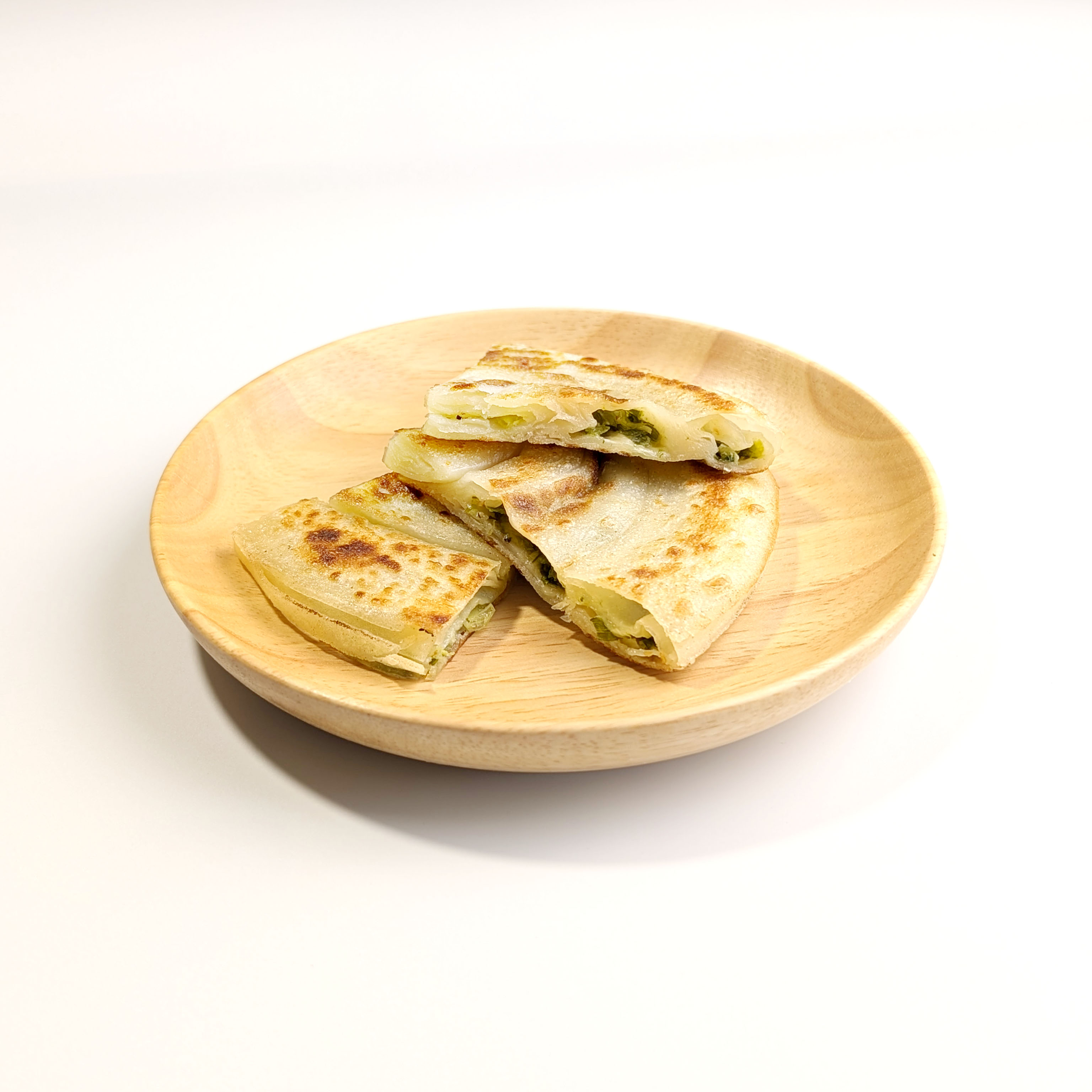 【村子口】手工捲餅任選(香蔥餅／蔥肉餅) 650g/5片/包 蔥油餅 蔥抓餅