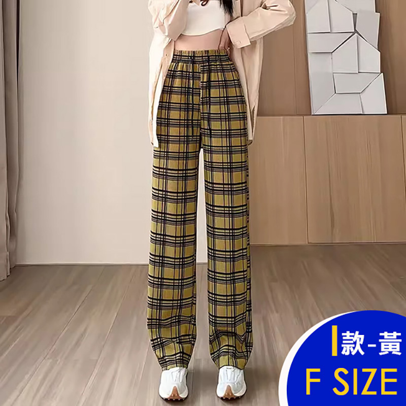 韓國透氣冰絲涼感高彈力修身顯瘦休閒褲  運動褲 防蚊褲 棉麻褲 