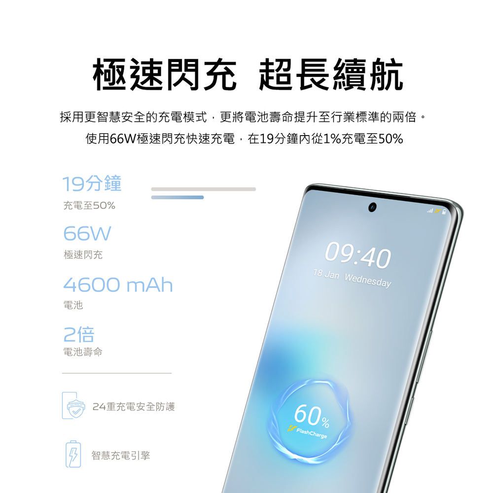 (福利機)【vivo】V27 5G (12G 256G) 粉黛金