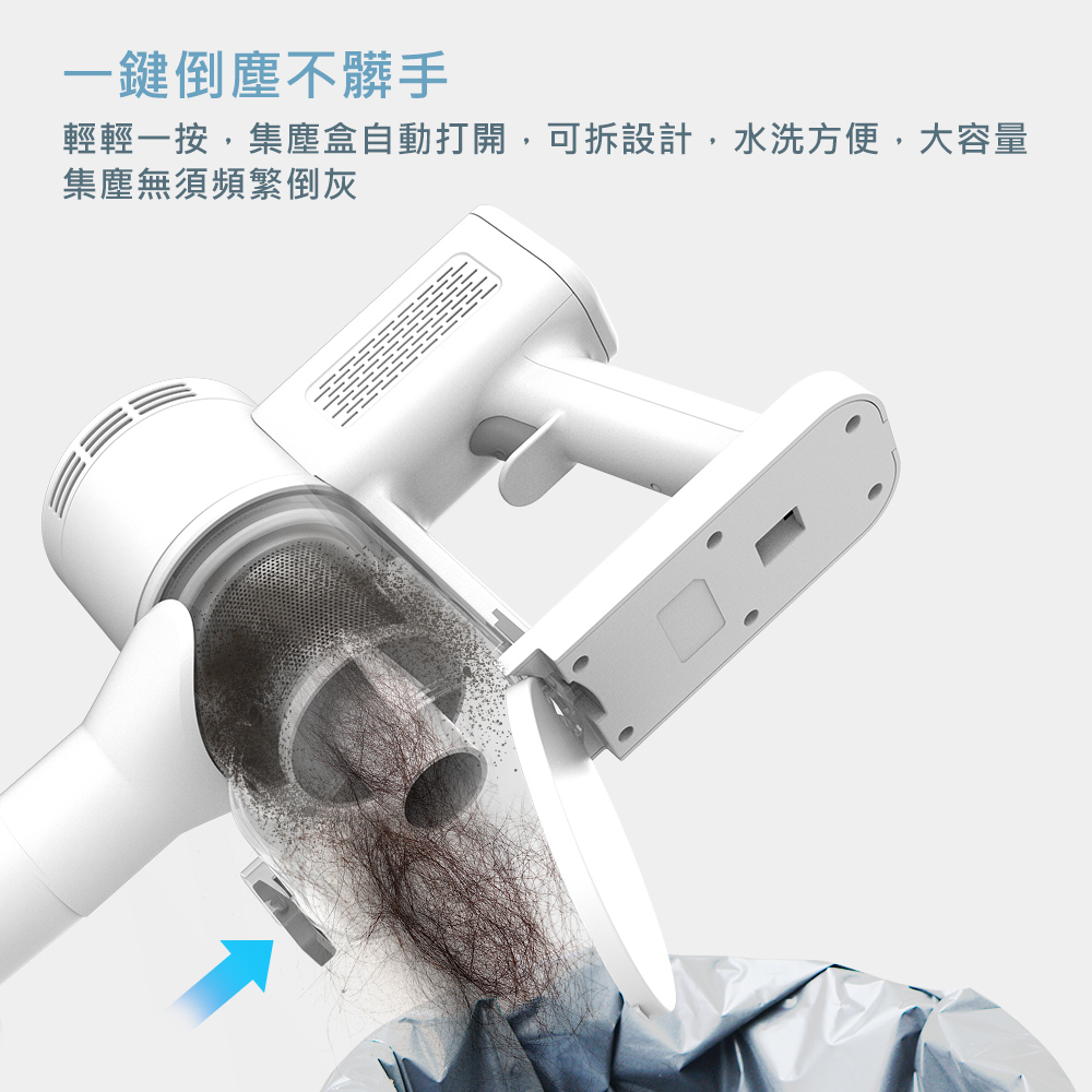 【DIKE】無線手持吸塵器+氣旋超聲波除蟎機 HCF100WT+HCF310WT