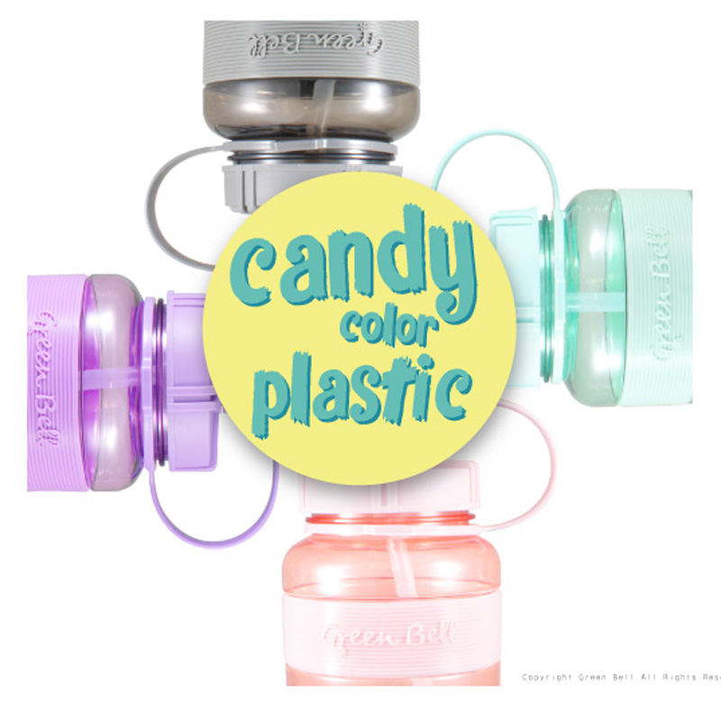 【GREEN BELL綠貝】超止滑彈跳吸管太空水壺1500ml、2000ml