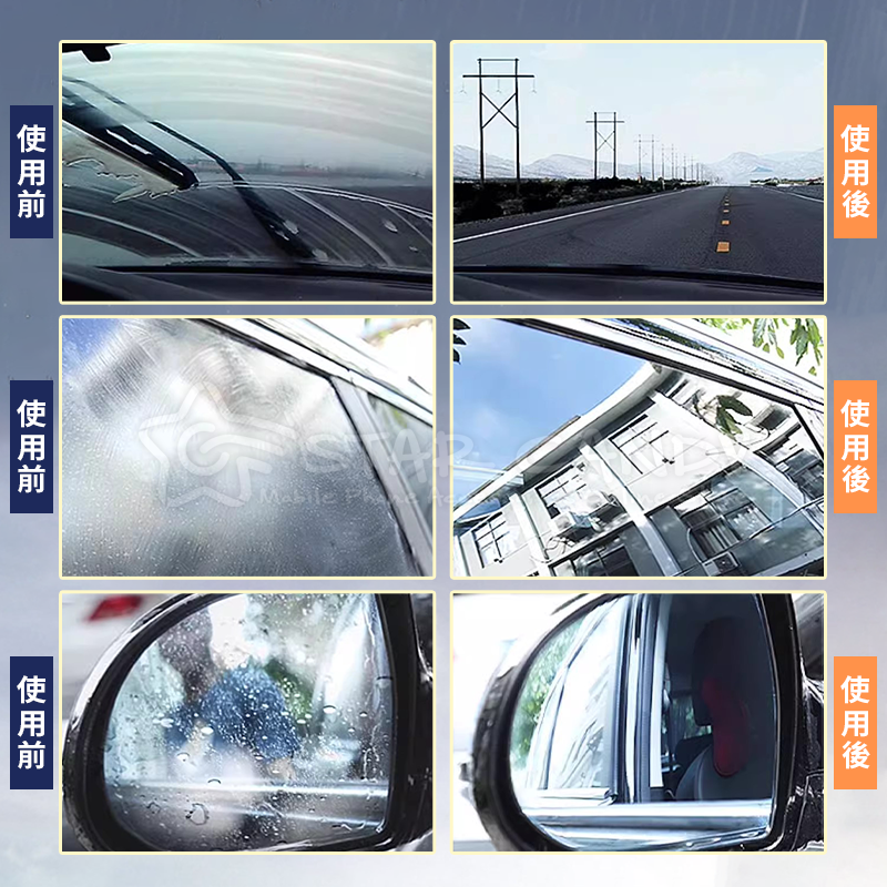 汽車玻璃油膜淨汽車玻璃清潔劑