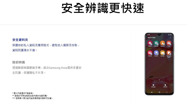 【SAMSUNG 三星】福利品 Galaxy A70(6G/128G)