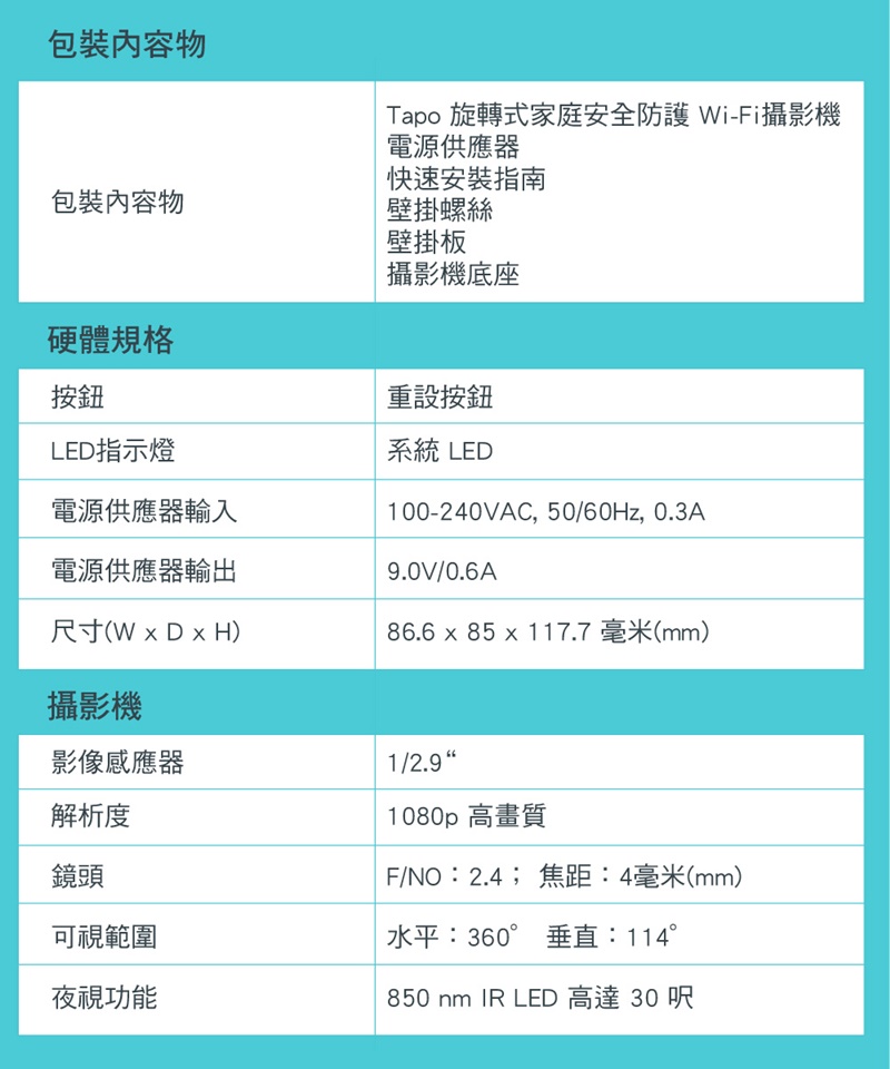金士頓64G記憶卡超值組【TP-Link】Tapo C200 wifi無線智慧可
