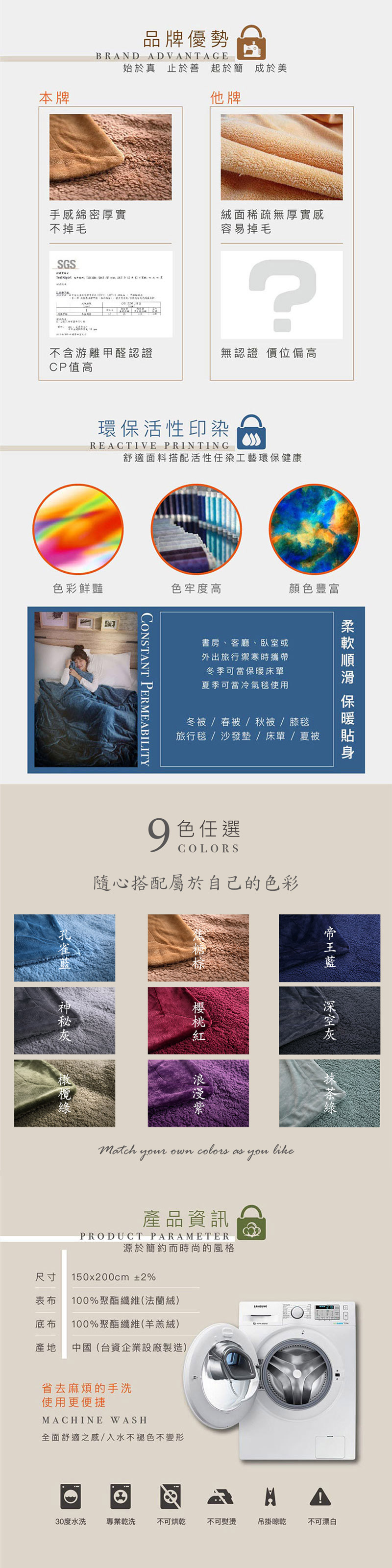 【BEST 貝思特】法蘭絨x羊羔絨暖毯被(加厚款/毛毯/毯子/多款任選)