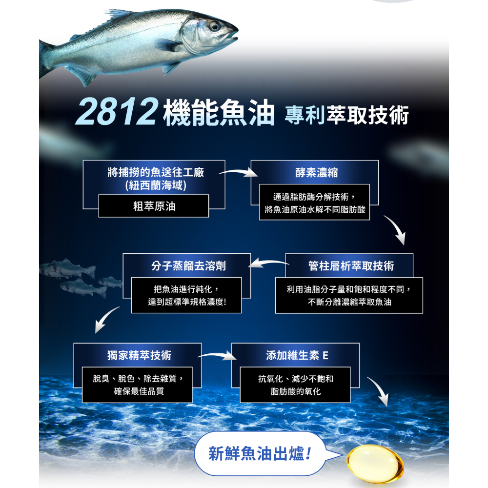 【旺萊山Dr.liu】機能魚油軟膠囊(60顆/盒) TG型 Omega DHA