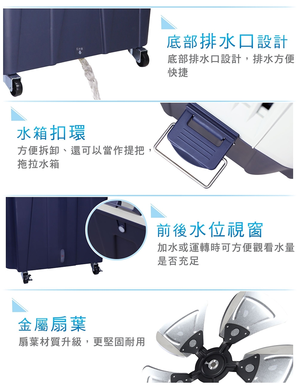 【大家源】水冷冰涼扇系列(TCY-898901/TCY-893002)