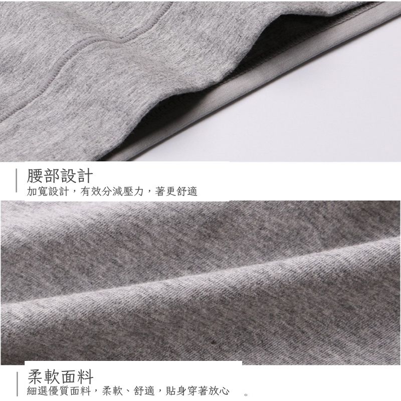 大尺碼親膚透氣舒適中腰棉質內褲 M-3XL 高彈力腰圍