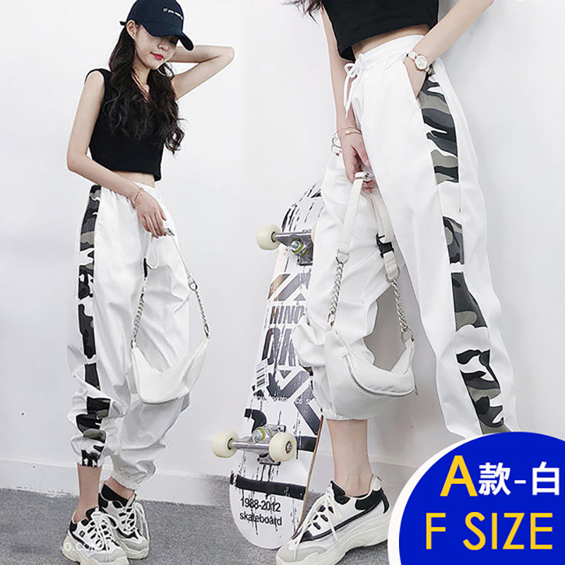 韓國透氣冰絲涼感高彈力修身顯瘦休閒褲  運動褲 防蚊褲 棉麻褲 