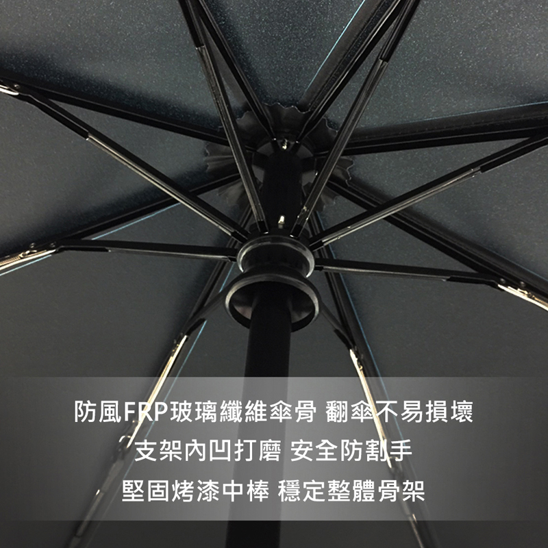 【KASAN】紳士金士曼三折防風抗UV傘 自動傘 晴雨兩用傘