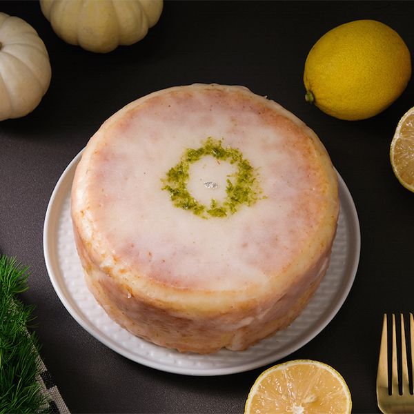 【木匠手作】老奶奶檸檬糖霜蛋糕6吋 現榨檸檬汁磅蛋糕