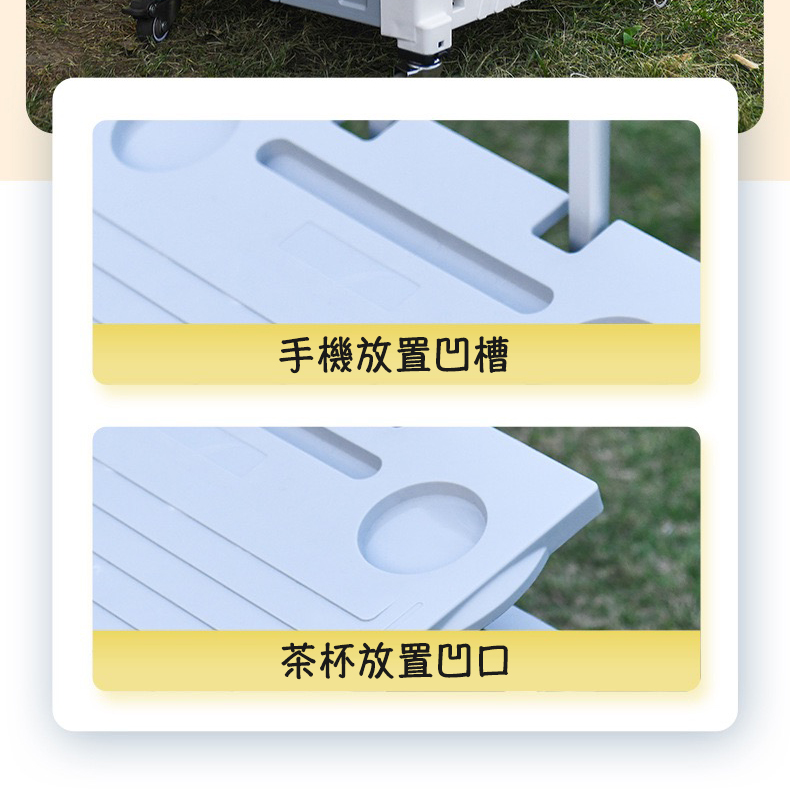 【DaoDi】新札四輪萬向折疊手推車 