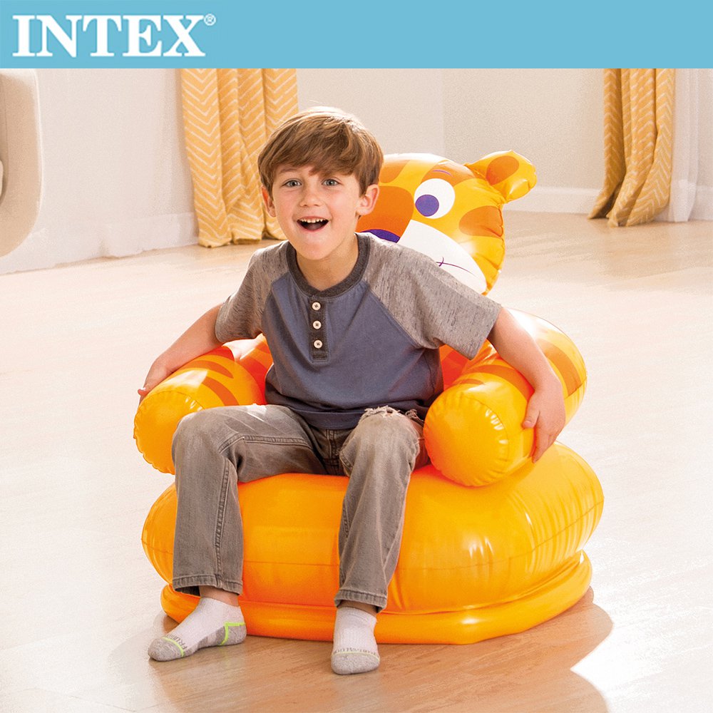 【INTEX】可愛動物兒童充氣椅充氣沙發